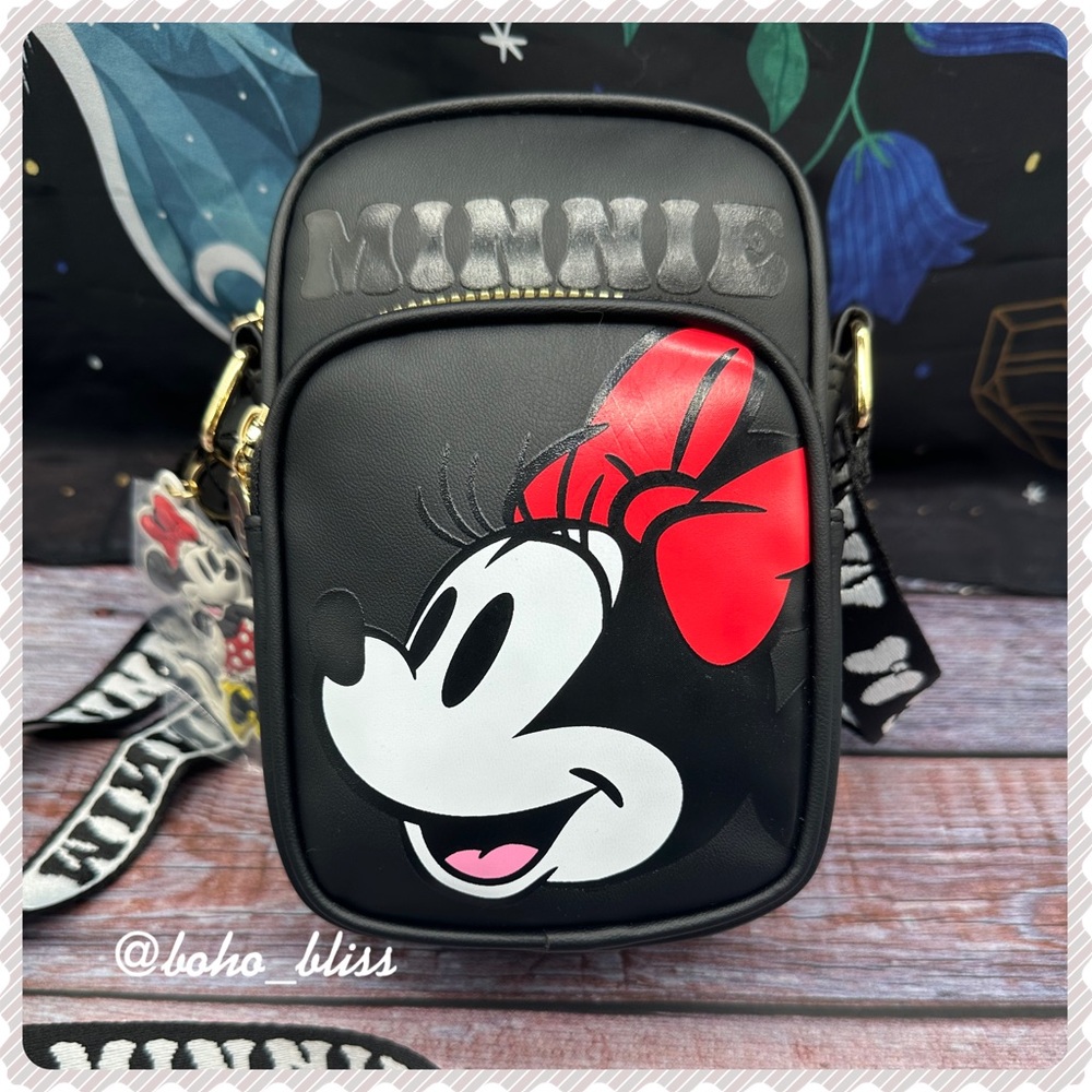 PRIMARK | Minnie Mouse Black and Red Crossbody Bag NWT